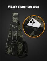 Fanny-Bolsa de pecho USB para acampada, mochila Molle, bolsas de mensajero tácticas, cinturón para caza al aire libre, bolsa de asalto, pesca y escalada - details 7