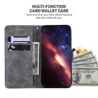 Para Google Pixel 8a Funda con tapa de cuero con estampado geométrico para teléfono tipo billetera - details 1