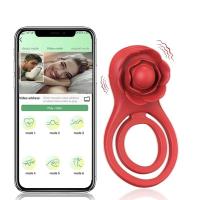 Leten potentes anillos vibratorios retardantes de eyaculación para pareja anillo estimulador Sexy hombre adulto para adultos 18 - details 1