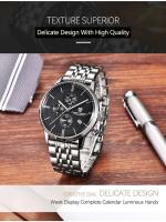 Reloj Deportivo Militar de Lujo PAGANI DIZAIN Reloj de Cuarzo Automático con Correa de Cuero - details 10
