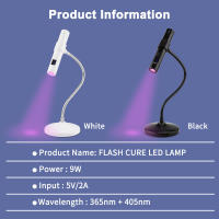 Secador Mini de Flash Sensor Táctil Portátil, Recargable, Lámpara UV para Uñas de Acrílico - details 6