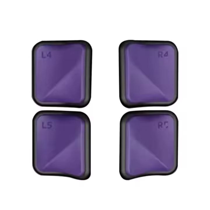 1 Juego de mejora de botón trasero ABS, accesorios duraderos para cubierta de vapor, cómodos y coloridos - 1