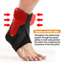 Tobillera para esguince de tobillo, soporte de compresión, Protector de articulaciones con estabilizadores laterales para deportes, baloncesto y fútbol, 1 unidad - details 6