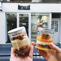 Tarro de almacenamiento con tapa para condimentos, 6 piezas, 400g de ancho, contenedores de alimentos cosméticos vacíos transparentes, frascos de cocina para el hogar, dulces y miel - details 6