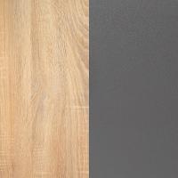 Cabezal para Cama de Matrimonio, Color Andersen Pino y Gris, Medidas: 160 cm (Ancho) x 119,3 cm (Alto) x 3,8 cm (Fondo) - details 24