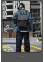 Mochila de tendencia para hombre Premium Commuter, diseño de nicho para hombre, Commuter College, mochila escolar para estudiantes. - details 34