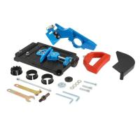 Amoladora angular 2 en 1, soporte fijo, abrazaderas ajustables de 45 grados, soporte para amoladora angular de alta precisión, duradero, multifunción - details 8
