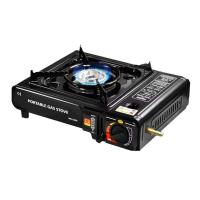 Encendido automático de alta potencia, resistente al viento, ahorro de energía, aleación, estufa de gas portátil de doble propósito, suministros de camping - details 10