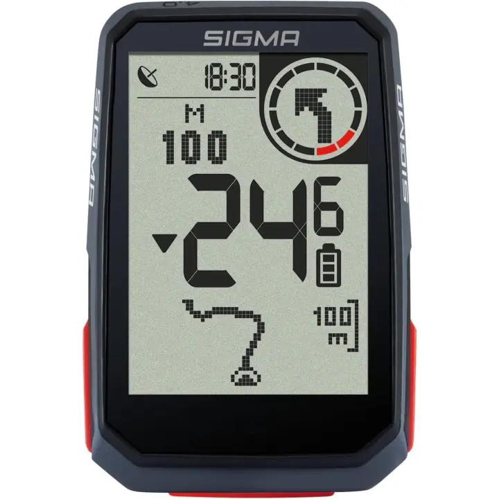 Ciclocomputador Inalámbrico Negro GPS para Ciclismo al Aire Libre con Medición de Altura - 1