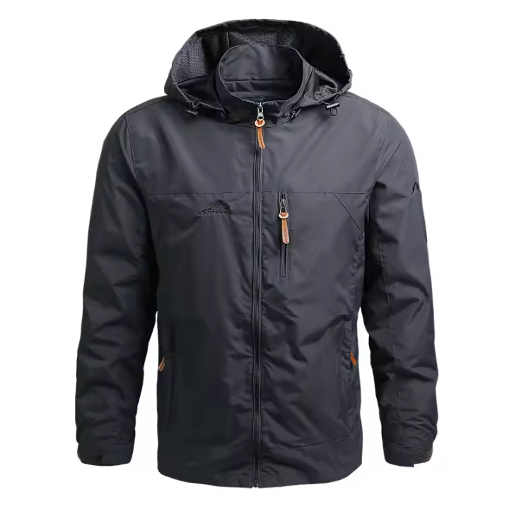Chaqueta táctica impermeable para hombre con capucha deportiva militar de tallas europeas S-5XL para escalada en el campo chaqueta exterior delgada. - 1