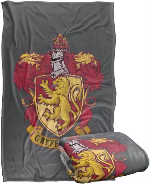 Gryffindor de Harry Potter, manta suave de tacto sedoso, franela gruesa para regalo, se adapta a sofá cama, viajes, todas las estaciones - 1