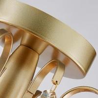 WUZUPS 5-Light Crystal Pendant Ceiling Light