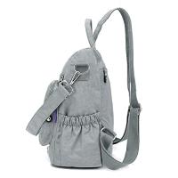 Mochila Mujer Casual Bolso Mochila Antirrobo Impermeable Nylon Mochila Escuela Multifuncional Gran Capacidad Bolso Bandolera - details 7