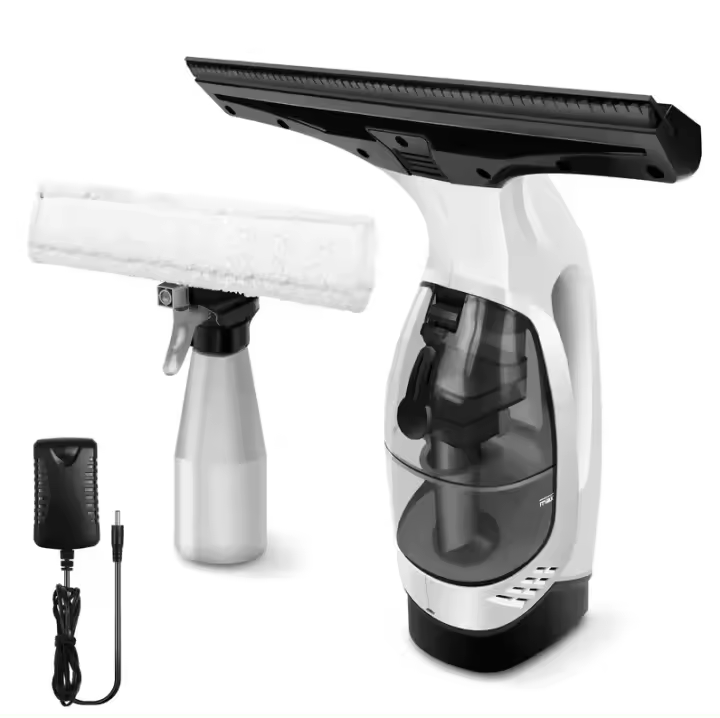 Limpiador de Ventanas Recargable Elemento de Esponja de 28cm y Tanque de Agua de 150ml - 1