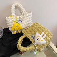 Bolso de mano de burbujas para niña de Corea del Sur, nuevo bolso de maquillaje de gran capacidad, bolso de mano pequeño multifuncional - details 6