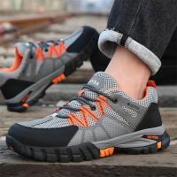 Zapatillas de trabajo con punta de acero para hombre, zapatos de seguridad a prueba de perforaciones, botas, calzado de seguridad indestructible a la moda, novedad de 2023 - details 5