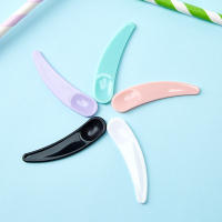 10 unids/set Mini espátula cosmética desechable cuchara curva maquillaje máscara crema cuchara maquillaje cara herramienta de belleza Kits maquillaje - details 2