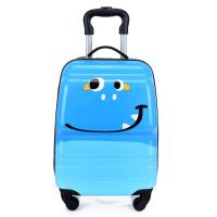 Dibujos animados niños carro caso de 18 pulgadas universal rueda maleta lindo animal 3D tridimensional estudiante maleta - details 6