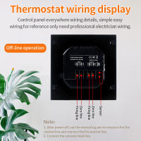 Termostato inteligente WiFi 16A, controlador de calefacción eléctrica, pantalla táctil LED, controlador de temperatura para el suelo del hogar con aplicación de Control remoto - details 4