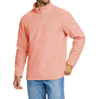 MAGCOMSEN Suéteres de lana para hombre Otoño Invierno Media cremallera Cuello alto Cálido Jersey de manga larga Tops casuales para entrenamiento al aire libre - details 7