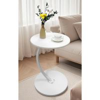 Mesa de Café de Madera Bonita Soporte Redondo de 40cm Ideal para Sala de Estar y Sofás - details 13