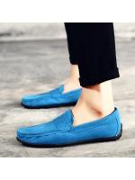 Mocasines para Hombres Suela de Goma, Detalles de Costura, Estilo Casual - details 4