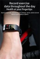 Reloj inteligente E66 para hombre, pulsera deportiva resistente al agua, ECG, PPG, frecuencia cardíaca, oxígeno en sangre, adecuado para IOS - details 9