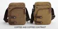 Bolso pequeño de lona informal para hombre, bandolera corta de viaje con bolsillo para teléfono, para senderismo - details 6