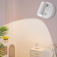 Foco led de carga tipo C sin perforación magnética, luz minimalista para hotel, lámpara de noche de lujo, foco de fondo para sala de estar - details 3