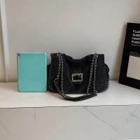 Bolso cruzado vintage para mujer Correa ajustable, bolso de hombro plegable con cierre de snap, ligero azul oscuro Uso casual y festivo - details 4