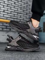 Zapatos deportivos informales para hombre, antideslizantes, con logotipo de marca, estilo para caminar, Buffer - details 11