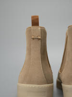 Botas de Piel Alta de Alta calidad, Color Sólido, estilo Chelsea, informal - details 25