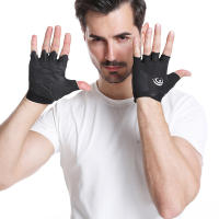 Tcare Guantes de Entrenamiento Guantes de Levantamiento de Pesas Antideslizantes Ligeros con Almohadillas para el Muñeca para Deportes y Outdoor - details 3
