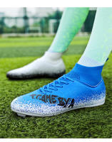 Zapatos de entrenamiento de césped transpirables de caña alta para fútbol sala y exterior - details 9