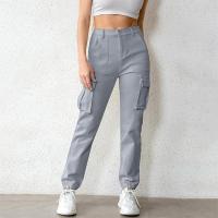 Pantalones Cargo de cintura alta para primavera y otoño con bolsillos Haruku para mujer, novedad en calidad coreana de los años 90 - details 6