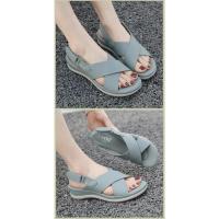 Sandalias dulces de verano para mujer, zapatos de suela gruesa de gran tamaño, informales, transpirables, cómodos, a la moda, sandalias de playa - details 11