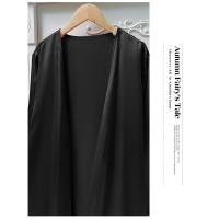 Pijamas Para Mujer, Ropa De Dormir De Seda De Imitación Simple, Camisón Fino, Falda Con Tirantes De Seda De Hielo, Camisón, Conjunto De Dos Piezas - details 8