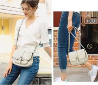 Bolso de Hombro de Cuero PU para Mujeres Bolso de Mano con Correa Desmontable - details 4