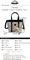 Bolso para mujer marca Hong Kong marca avanzada Qin2025Nueva bolsa de cubo portátil con contraste de un solo hombro para cesta de verduras - details 0
