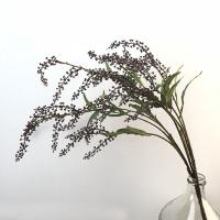 Planta Artificial de tacto Real, rama de fruta, arte Floral hecho a mano, plantas verdes simuladas, plantas falsas realistas, decoración de jardín al aire libre - details 10