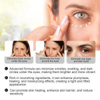 Crema para los Ojos Jaysuing Peptido Tratamiento Antiedad, Anti-arrugas, Adiós a las Ojeras y Hinchazón Herramientas de Cuidado de la Piel Facial de Belleza - details 2