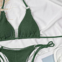 Bikini con tirantes cruzados para mujer, traje de baño Sexy con Tanga, traje de baño de moda para chica caliente, 2024 - details 5