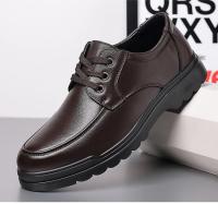 Zapatos de cuero de los hombres de negocios zapatos casuales de moda transpirable británicos zapatos casuales de encaje para arriba - details 5