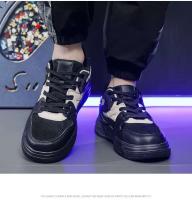 Nuevos zapatos deportivos y de ocio a la moda para hombre con estilo para caminar, parte superior de malla de cuero sintético, suela de goma MD EVA - details 7