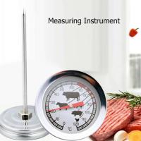 Termómetro de cocina con esfera de 1 a 2 uds., acero inoxidable 304, sonda para carne de 0 a 120 grados, medidor de temperatura para cocinar barbacoa - details 1