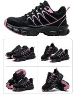 Zapatos de seguridad antideslizantes para mujer, botas de trabajo ligeras con punta de seguridad ANTIPERFORACIONES, color negro - details 10