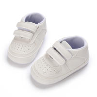 Zapatillas De Bebé Niños Y Niñas Diseño Moda Blanco Antideslizante Casual Respirables Con Hebilla Para Exterior Talla True - details 3