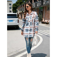 Camiseta larga de lana polar para mujer, ropa para - details 3