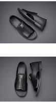 Nuevas Sandalias de Verano 2025 Zapatos Casuales para Hombres de Suela Suave y Transpirable de Cuero Antideslizante al Aire Libre - details 13