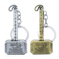 Llavero De Thor's Hammer Metálico Para Hombres Y Mujeres Accesorio De Moda Joyería Tendencia Regalo Llavero De Coche Y Bolso - details 1